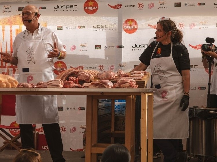 Interporc participa en el Meat & Fire en Barcelona